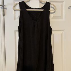 EILEEN FISHER Womens M Brown 100% Linen Knit Tank Top Sleeveless Shirt Chocolate  Excellent used condition. This was my personal top. Only worn a coup