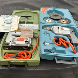 Black N Decker Jig Saw Kit / 3/8 Drill Kit