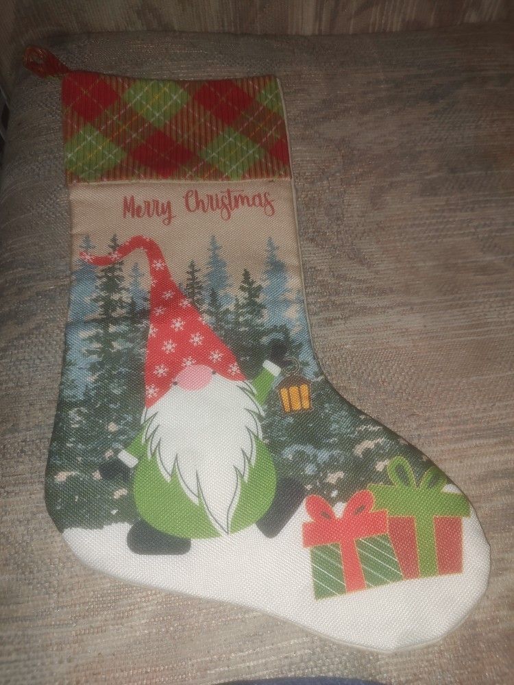 Gnomes Christmas Stocking