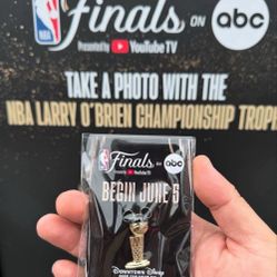 Downtown Disney 2025 NBA Larry O'Brien Championship Pin 