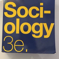 Sociology 3e