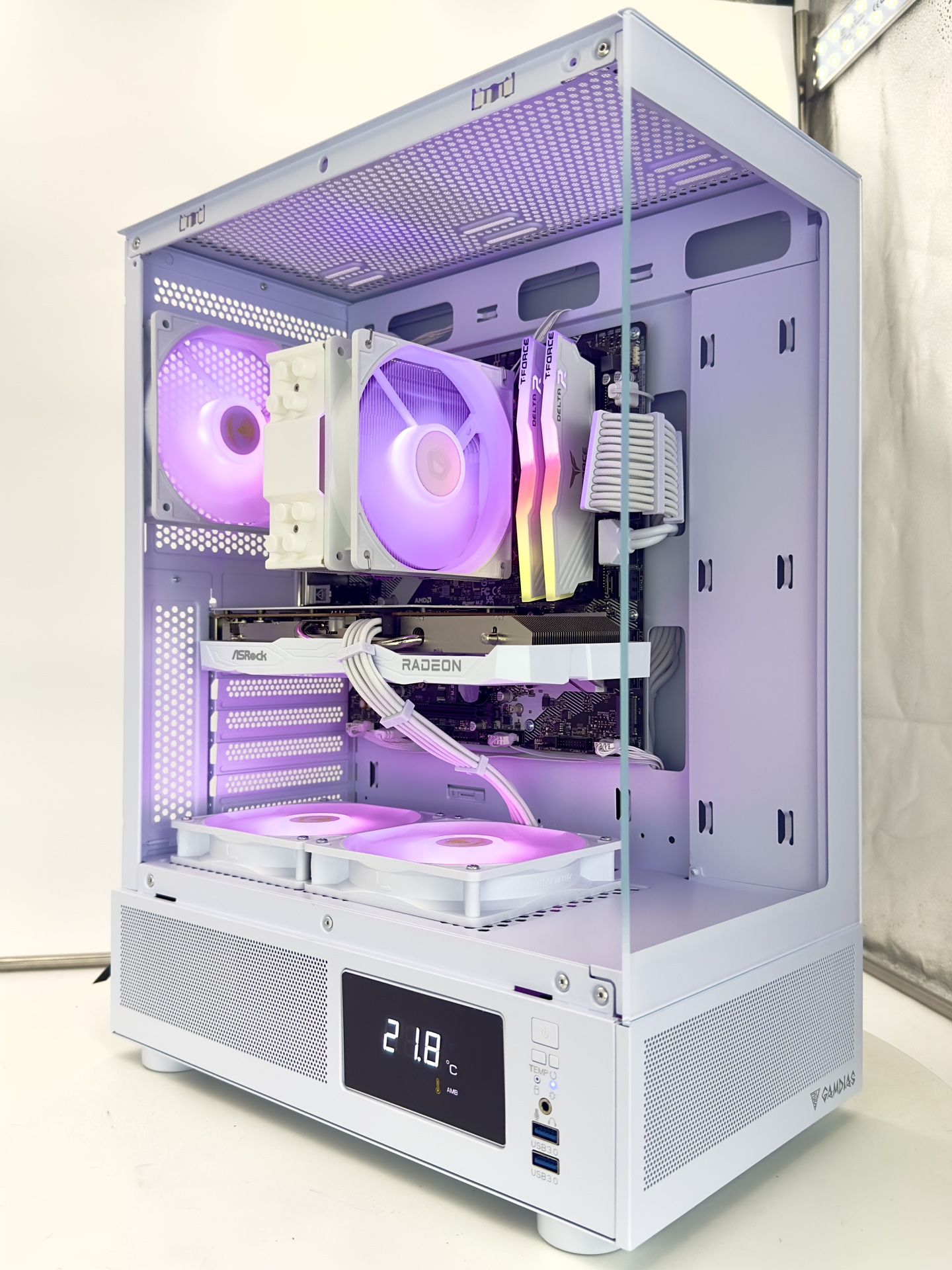 *Black Friday Deals* NVIDIA RTX 5050 Intel i5-12400F 16GB DDR5 RAM 500GB SSD RGB Gaming Computer