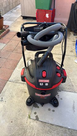 Wet & Dry Craftsman Vacuum 6.5Hp 20 Gallon
