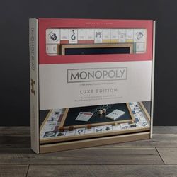 Monopoly Board / Solid Maple / Luxe Edition 