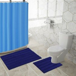 Brand New - Shower Curtain And Rug Set