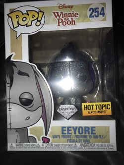Funko pop exclusive Disney diamond glitter Winnie the Pooh eeyore