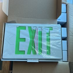 Led Exit Lightning Fixture 