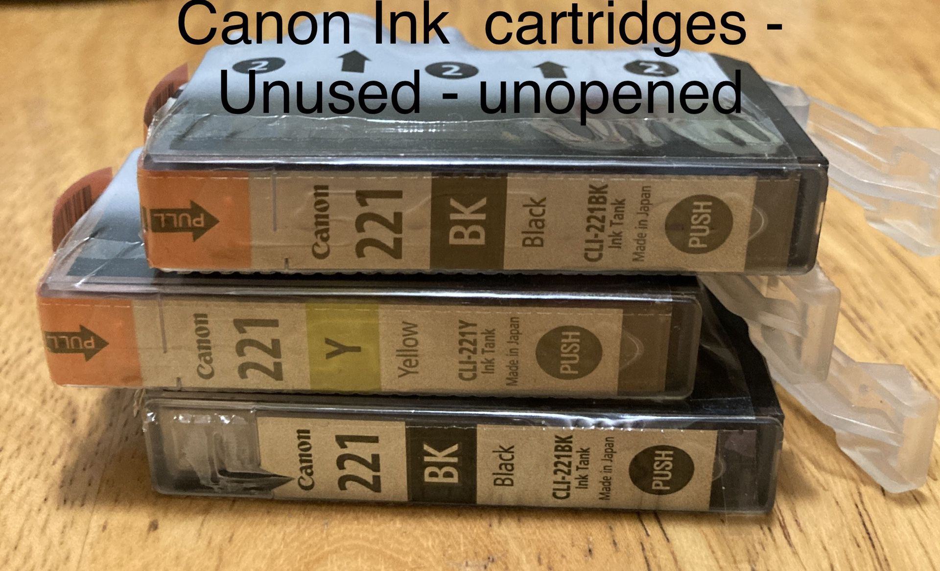 CANON INK CARTRIDGES