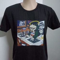 MF Doom Graphic T-Shirts Black (Qty 2 Shirts) X-Large