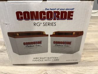CONCORDE RG-35AXC Battery