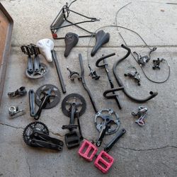 Bike parts & repair stand