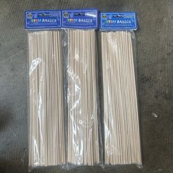 3Pack- STEM Basics: 1/8" Wood Dowels - 300 Count