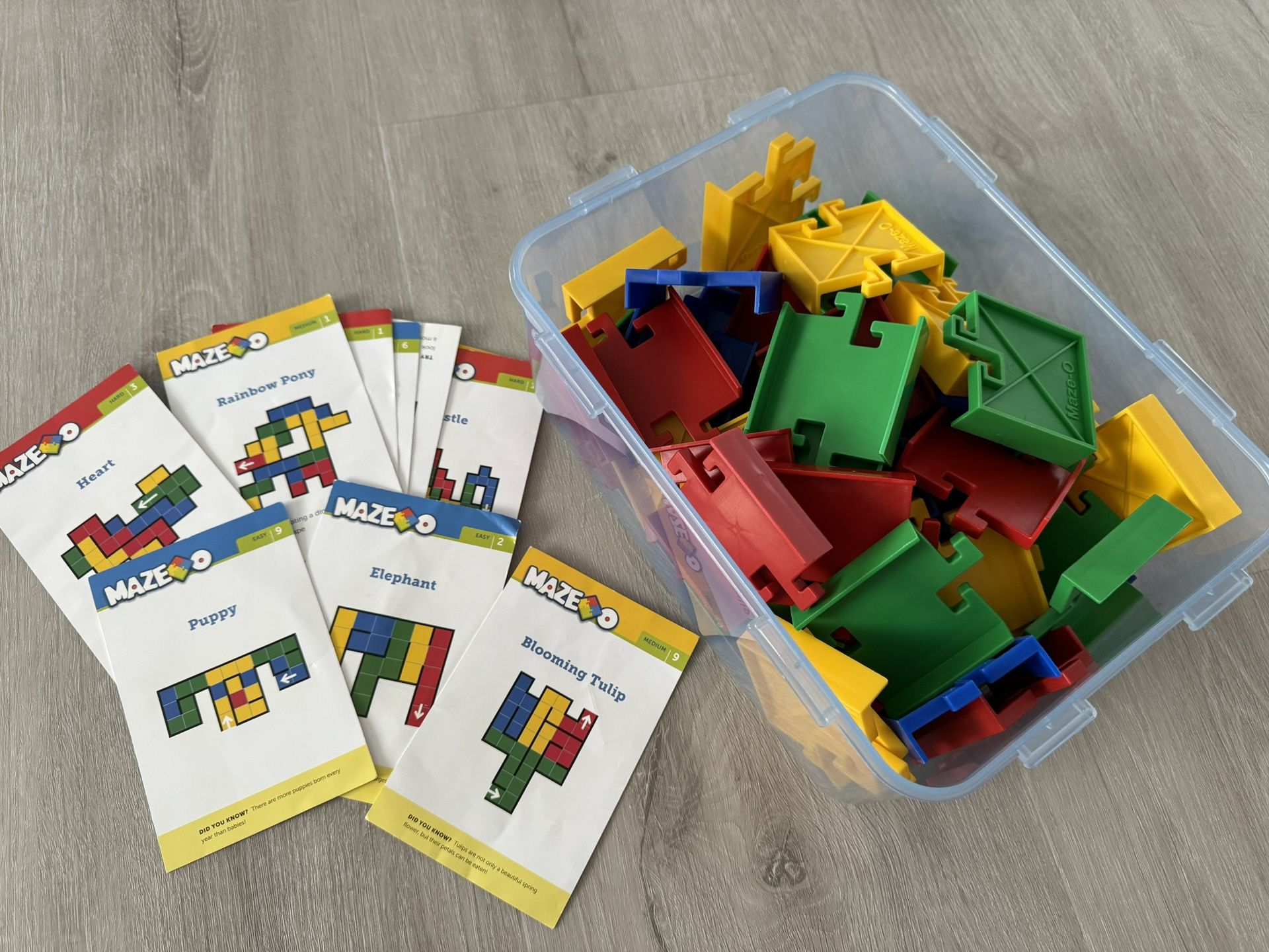 STEM Toys: Maze Puzzles, Flowers, Mickey Cars