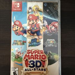 Super Mario 3D All-Stars with Magnet Set for Nintendo Switch (Brand New)