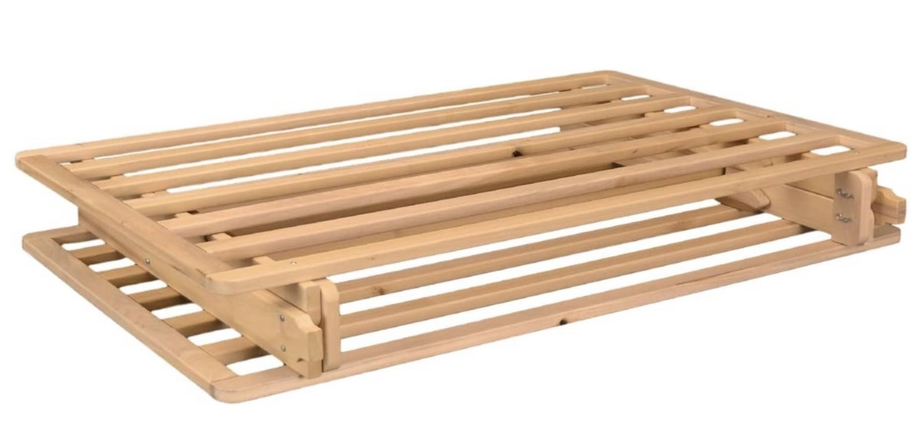 Cash Only Twin KD Frames Fold Platform Bed with Mozaic Twin Size 6