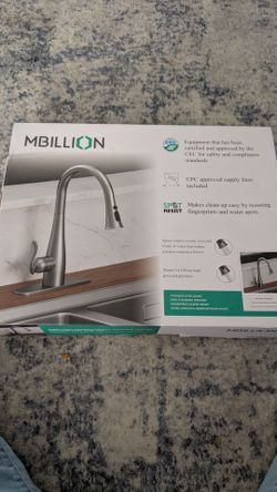 Pull down kitchen faucet