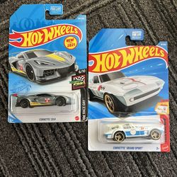 Hot Wheels Corvette Bundle – Brand New | C8 & Grand Sport