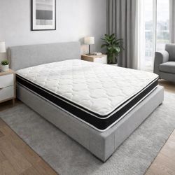 Full Size 10” Hybrid Mattress – Foam & Spring Support