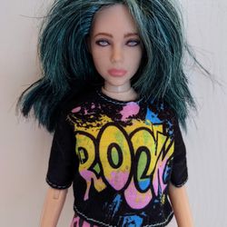 Billie Eilish Bad Guy Collectible Fashion Barbie Doll