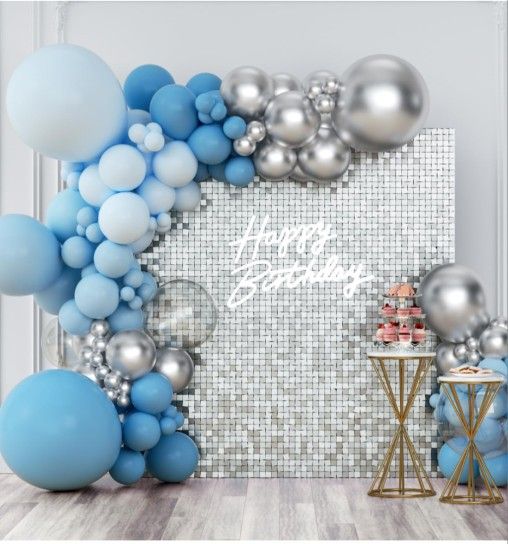 Shimmer Wall Backdrop Silver Square Sequin Wall Panel Backdrop Decor 