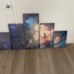 One piece canvas
