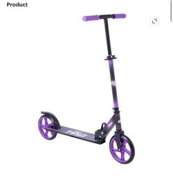 HALO Rise Above Supreme Big Wheel Scooter - Purple
