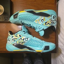 Jordan 38 Low Guo Ailun Men's Size 10.5 Only Worn Once!! Got The Pics To Prove It. Asking Half The Price Of Its Value. Only $60