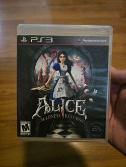 Alice madness returns Playstation3 (authentic case only)
