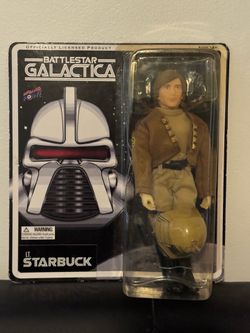 Battlestar Galactica Starbuck 8" Action Figure Bif Bang Pow 2012 Sealed