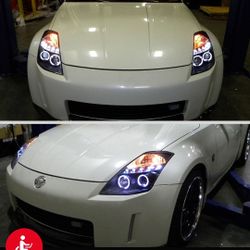 2003 to 2005 350Z Dual Projector Headlights