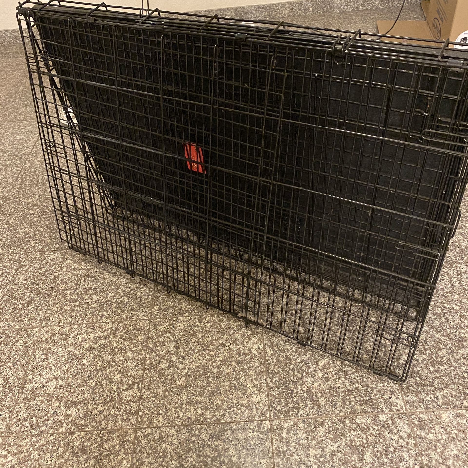 INEXPENSIVE dog cage with doggy fence