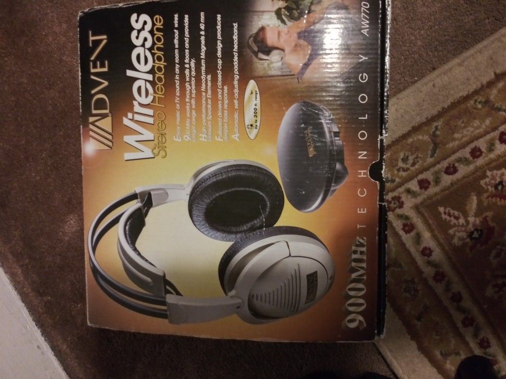 Advent Wireless stereo headphones