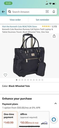 Kenneth Cole Travel Bag Laptop