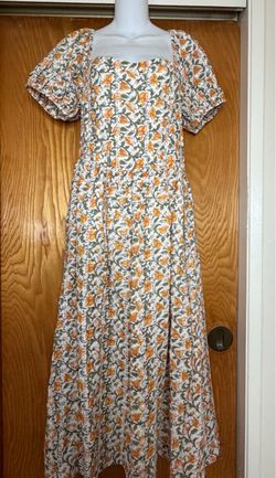 🍂 Vintage-inspired floral maxi dress by LA Angels