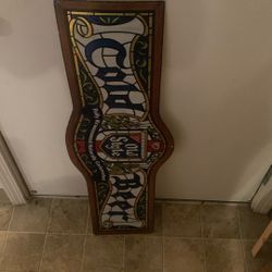 Old Style Beer Display