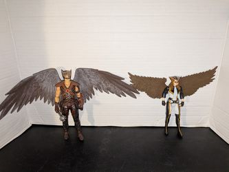 DC Comics Hawkman & Hawkgirl Action Figures Lot