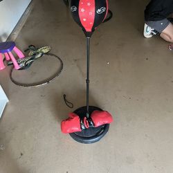 Kids Red Punching Bag