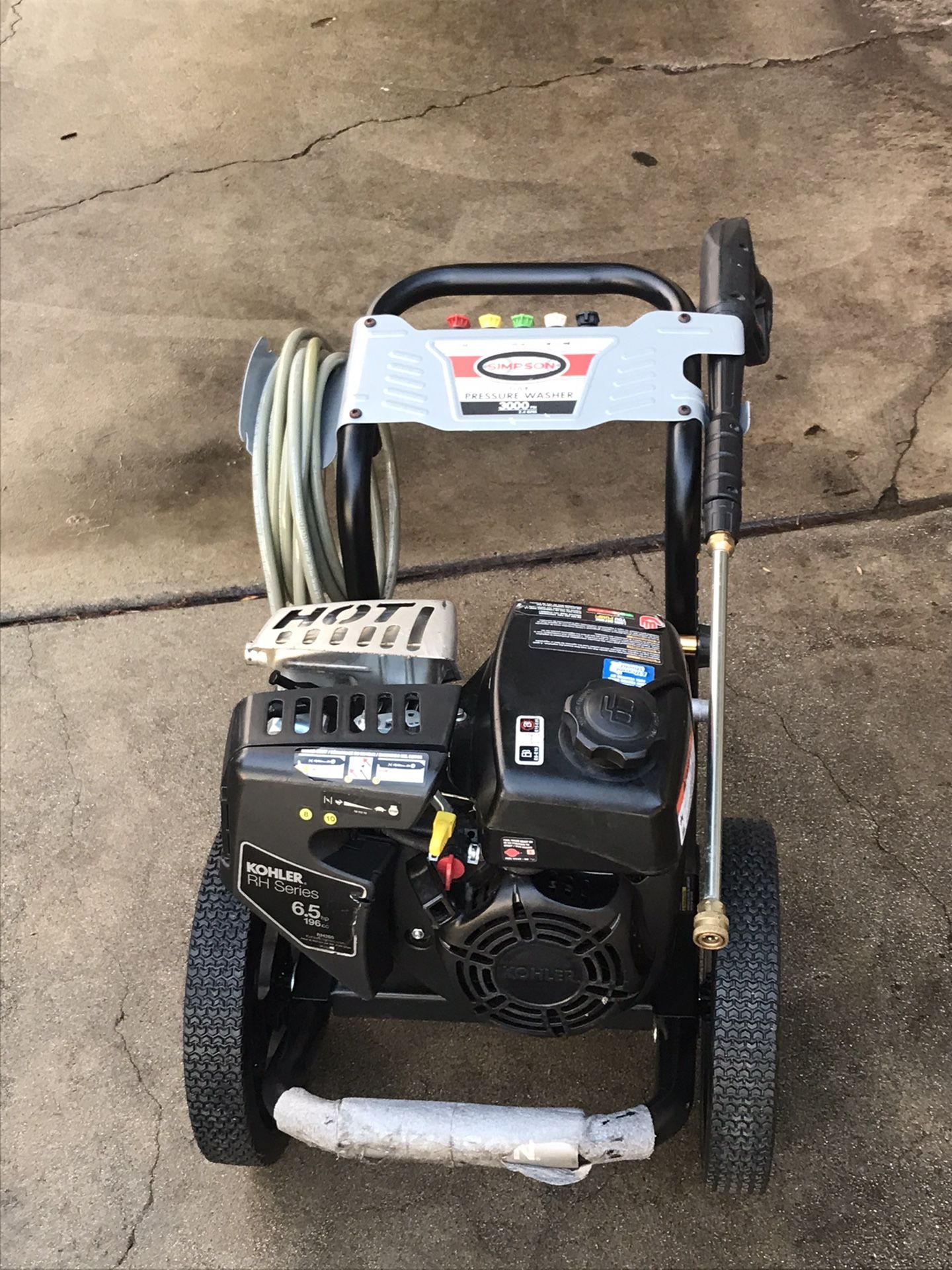 3,000 psi Simpson Koehler pressure washer!!!