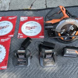 RIDGID 18v Circular Saw
