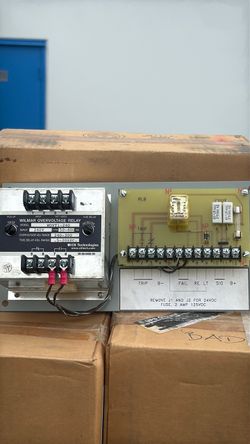 Overvoltage protection relays