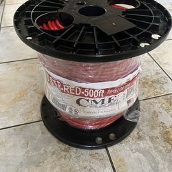 500ft. 6 AWG Red stranded wire