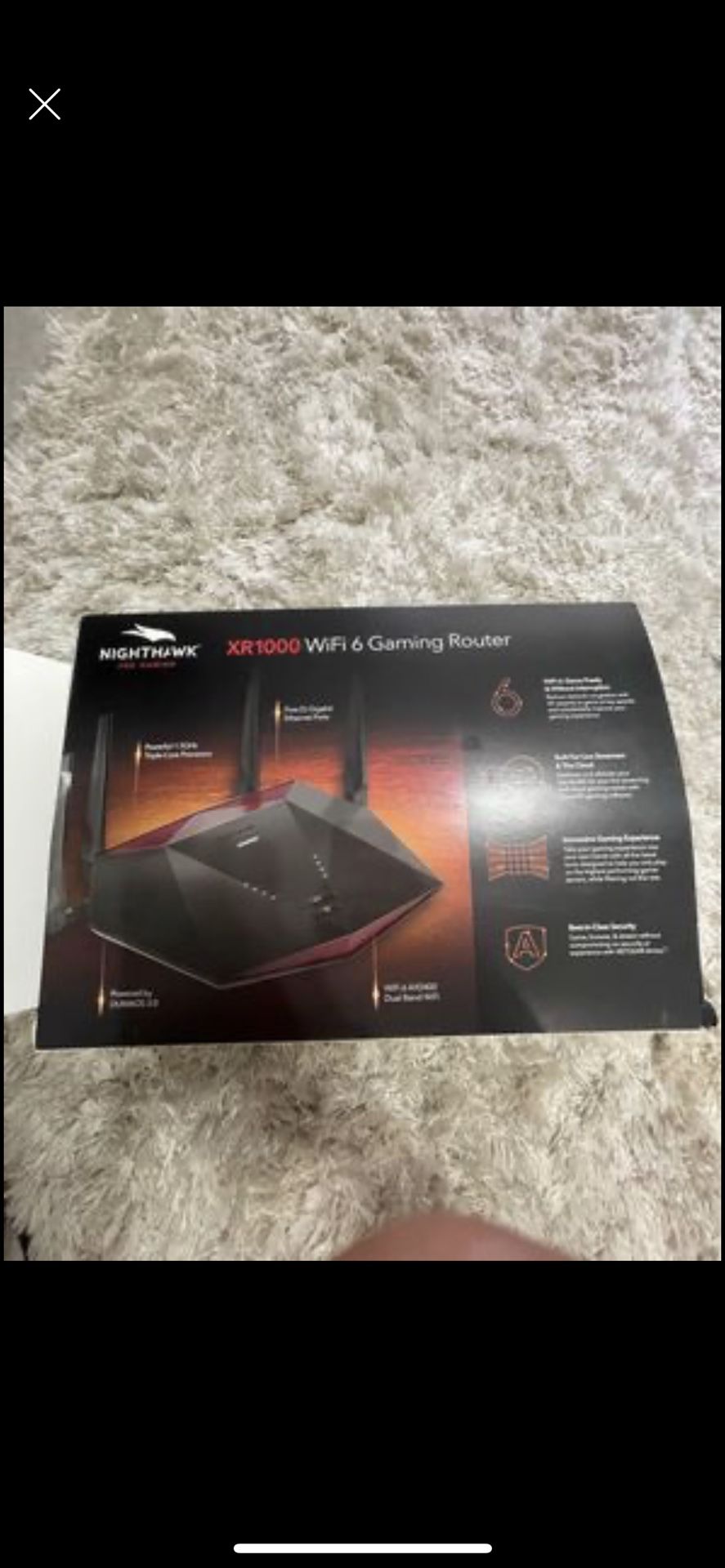 Netgear XR1000 Nighthawk WIFI 6 Gaming Router