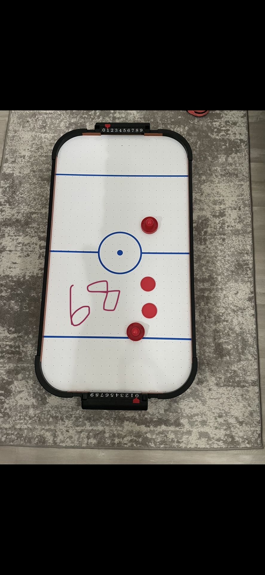 Portable Tabletop Airhokey