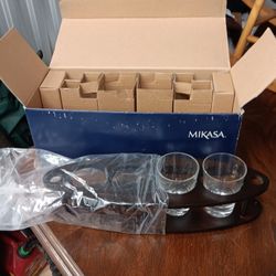 Brewmaster's Collection Beer Flight Set (4 Beer Glasses) by Mikasa