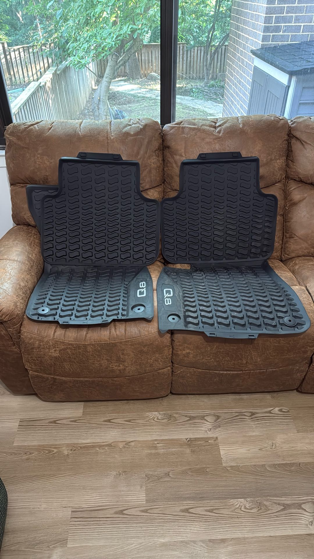 Audi Q8 Rubber Factory Floor Mats