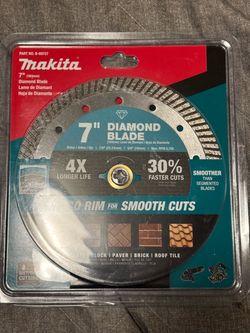 7 Inch Makita Diamond Blade …