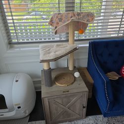 Cat Tree With Storage