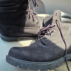 Women's Timberland Boots Like New Black 