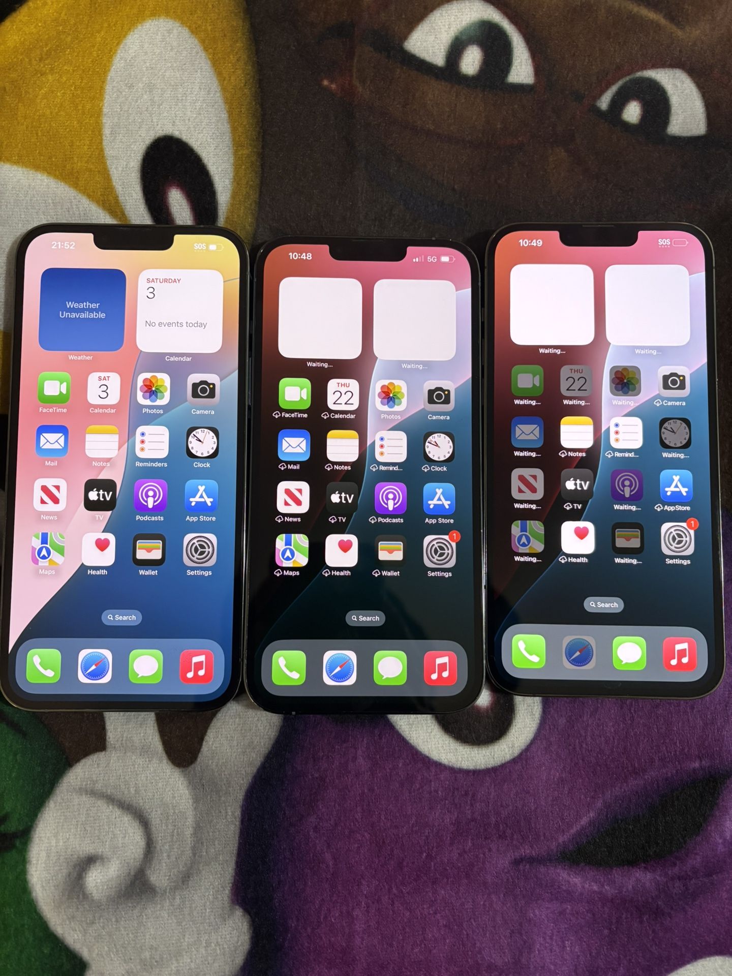IPHONE 13 PRO MAX FACTORY UNLOCKED 128GB, 256GB