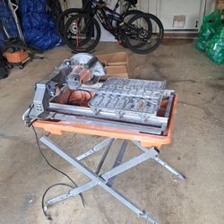 Rigid tile saw